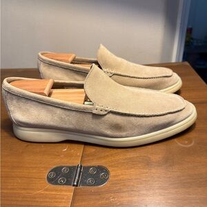 Suitsupply Tan Suede Loafers
